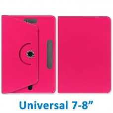 Capa Universal Giratória Tablet 7-8" Polegadas - Pink